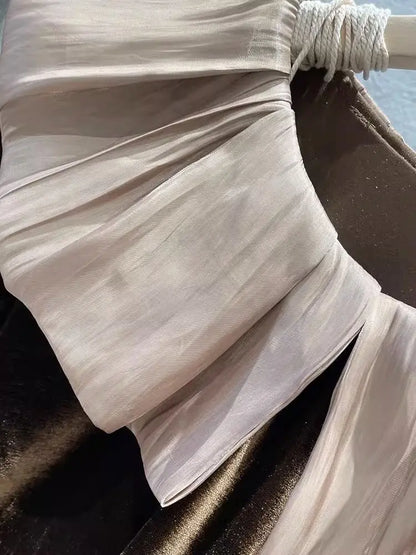 Autumn Korean Patchwork Solid Color Peter Pan Collar T-Shirts Female Temperament Ruffles T-Shirts Women Clothing All-match Tops.