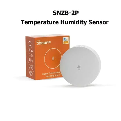 SONOFF SNZB-02P SNZB 02P Zigbee Temperature and Humidity Sensor Sonoff ZB Bridge-P Thermometer Detector Smart Home Via Ewelink
