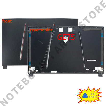 Laptop Housing Case For GE75 GP75 GL75 RAIDER/Leopard 8SG 9SE MS-17E3 17E7 17E9 New Back Cover Bezel Hinges PC Parts Replace.