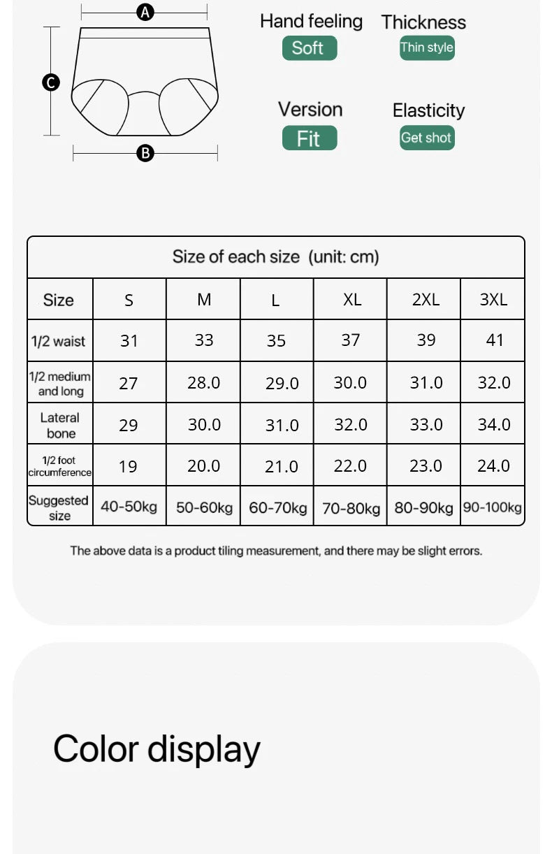 4pcs Women's Safety Pants Physiological Underwear High Waist Shorts Panties For Women Plus Size No Trace Leggings Safety Panty
