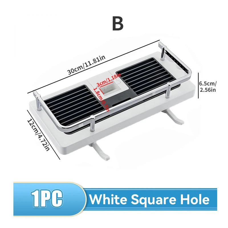 Dusche Lagerung Halter Bad Regal Pole Regale Shampoo Tablett Stehen Kein Bohren Hebe Stange Dusche Kopf Halter Rack Organizer