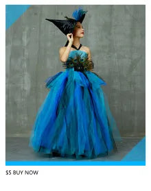 Wald Fee Prinzessin Kostüm für Halloween Geburtstag Party Phantasie Kleid Herbst Kinder Woodland Nymph Pixie Kleid Tutu Kleid Flügel