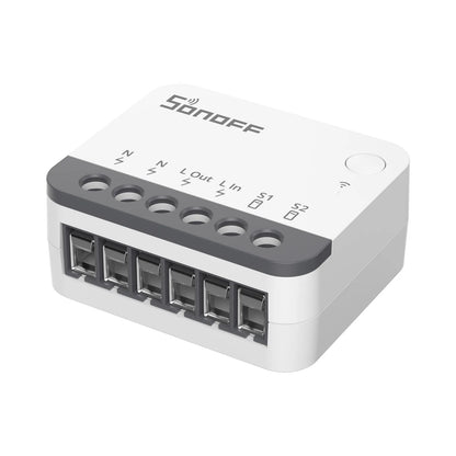 SONOFF ZBMINIR2 Extreme Zigbee Smart Switch Detach Relay Externer Schalter Fernbedienung über eWeLink, kompatibel mit Zigbee Hub