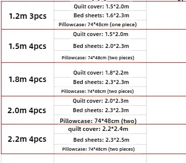 New Comfortable Soft Skin-friendly Cotton Aloe Vera Cotton Four-piece Set Active Cotton Bedding Sheet Quilt Cover.