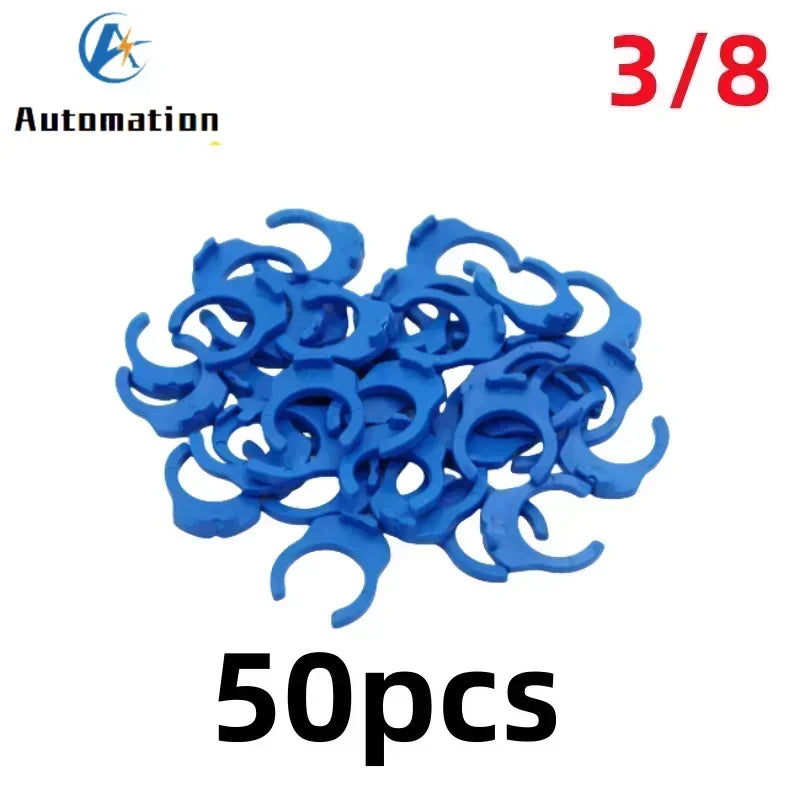 5Pcs RO Water Plastic Pipe Fitting Tee T-type 1/4" 3/8" Hose OD To 1/4" 3/8" Hardplug Reverse Osmosis System Quick Connector