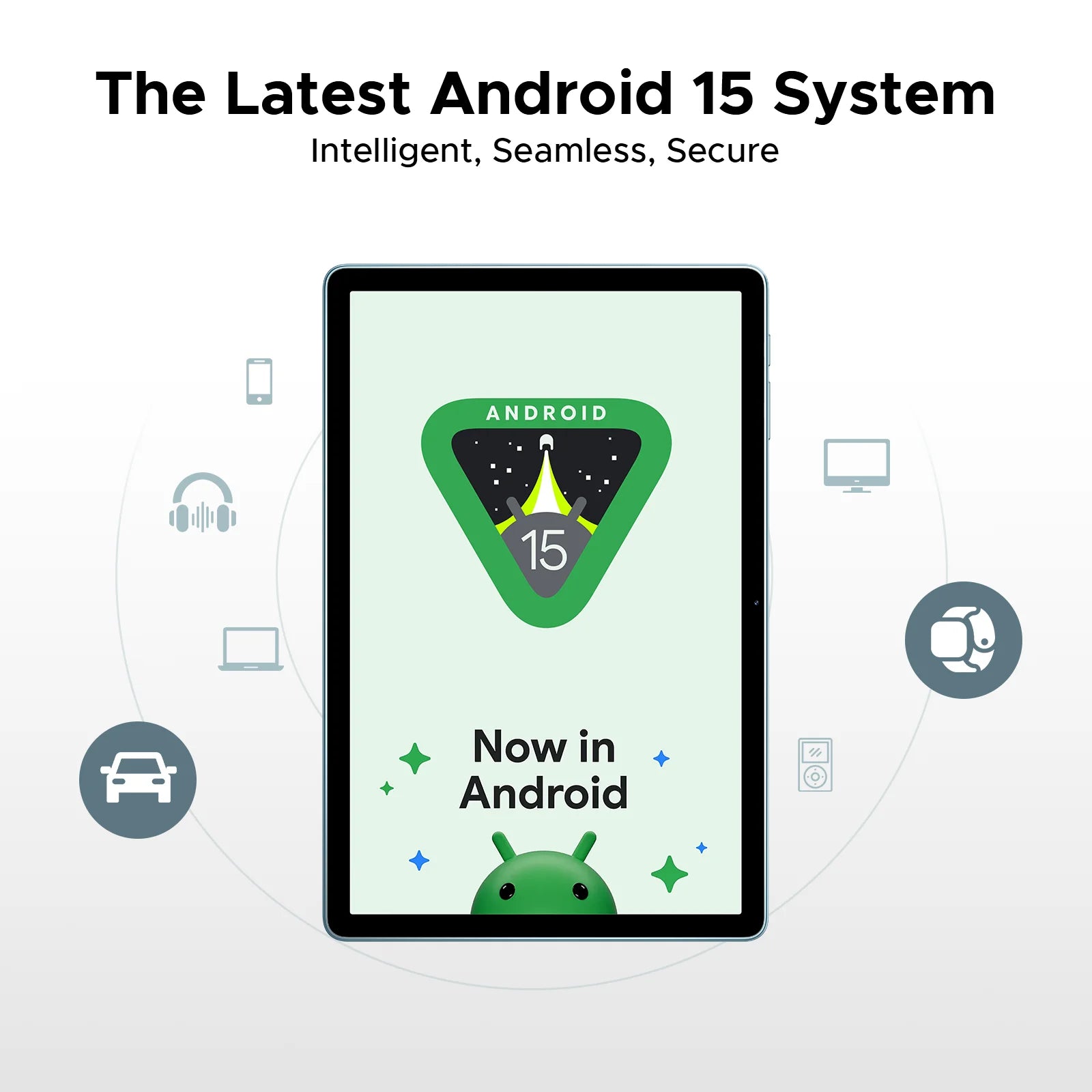 Doogee Tab A9 Pro+ Tablet Pc 11-Inch Android 15 30Gb Ram(6+24) 128Gb Rom 8580Mah Battery Widevine L1 Support Tablet Dual Speakers.