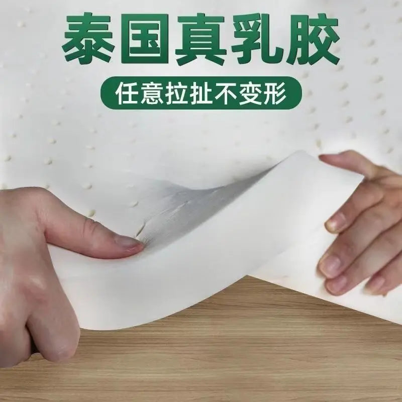 Thailand Importierte Natürliche Latex Matratzen Tatami Boden Matte Faltbare Langsam Rebound haushalt luxus top Matte Geschenk Latex Matten
