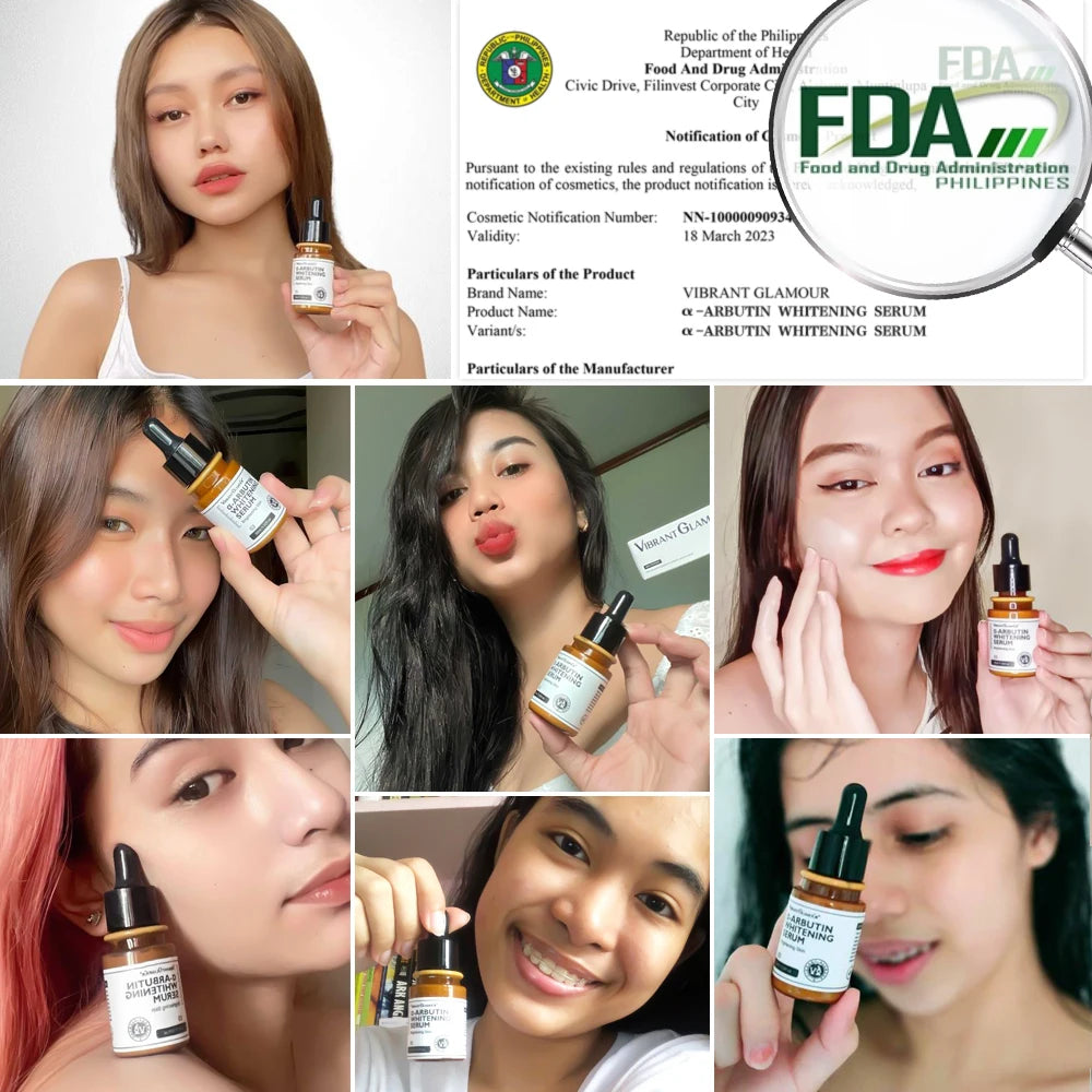 VIBRANT GLAMOUR Arbutin Serum Niacinamide  30ml.