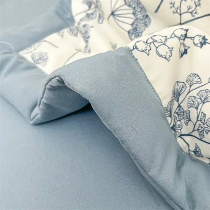 Printed Thin Duvet Skin-friendly Comforter 100x150cm for Kids Quilt Soft Bedspread Summer Blanket edredones (No Pillowcase).
