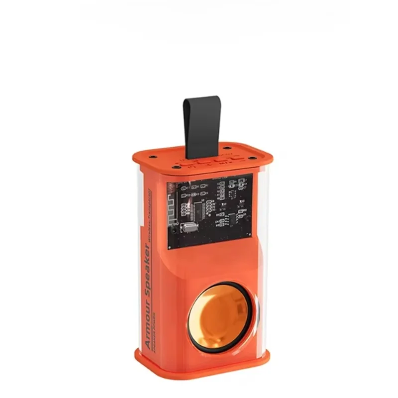 Bluetooth Speaker K08 LED Flashing Soundbar Portable Outdoor Indoor Subwoofer Loudspeaker Support TF Card FM Radio Waterproof.