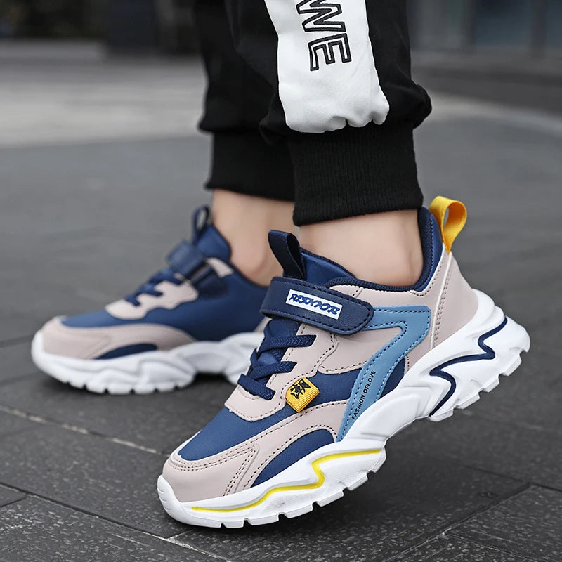 Girl's Fashion Sneakers Lovely Girls Sneaker Outdoor Breathable Mesh Flat Sport Shoes Kids Casual School Walking Shoe Antislip.