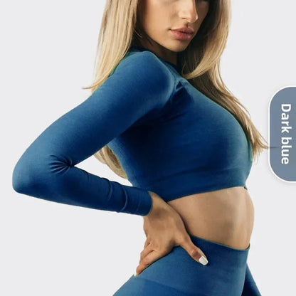 Seamless Long Sleeve Sports T-Shirt Slimming Outerwear For Fitness Running Yoga Summer Wear High Quality Top For Men And Women