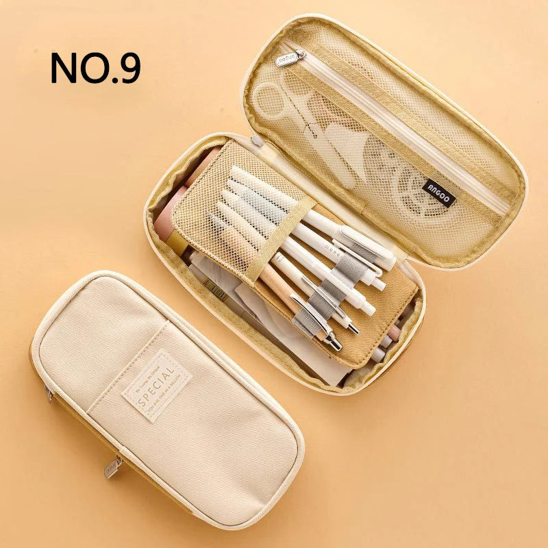 Kreatives Federmäppchen, großes Fassungsvermögen, doppellagig, CPC-Zertifizierung, sicheres Material, Schultasche, Schreibwaren für Mädchen