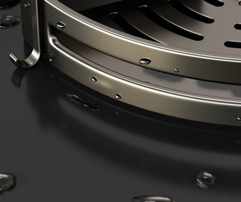 Dreieckiges Wandregal für Badezimmer oder Toilettenbereich. Rechteckiger zusätzlicher Balkon-Aufbewahrungsraum für kleine Badezimmer