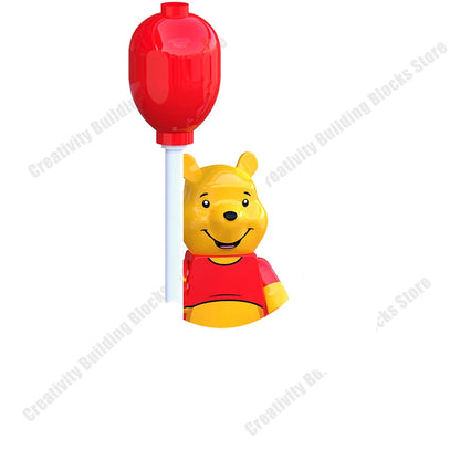 New Hot Series Gray Shark Boy Girls 3D Model DIY Building Bload Toys Classic Movie Children's Toys Gifts