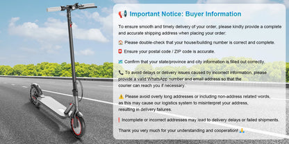 AOVOPRO LP10 500W Electric Scooter 42V 10.5Ah 35KM/H 35KM Long Range 10 Inch with Shock Absorption Smart Foldable EScooter.