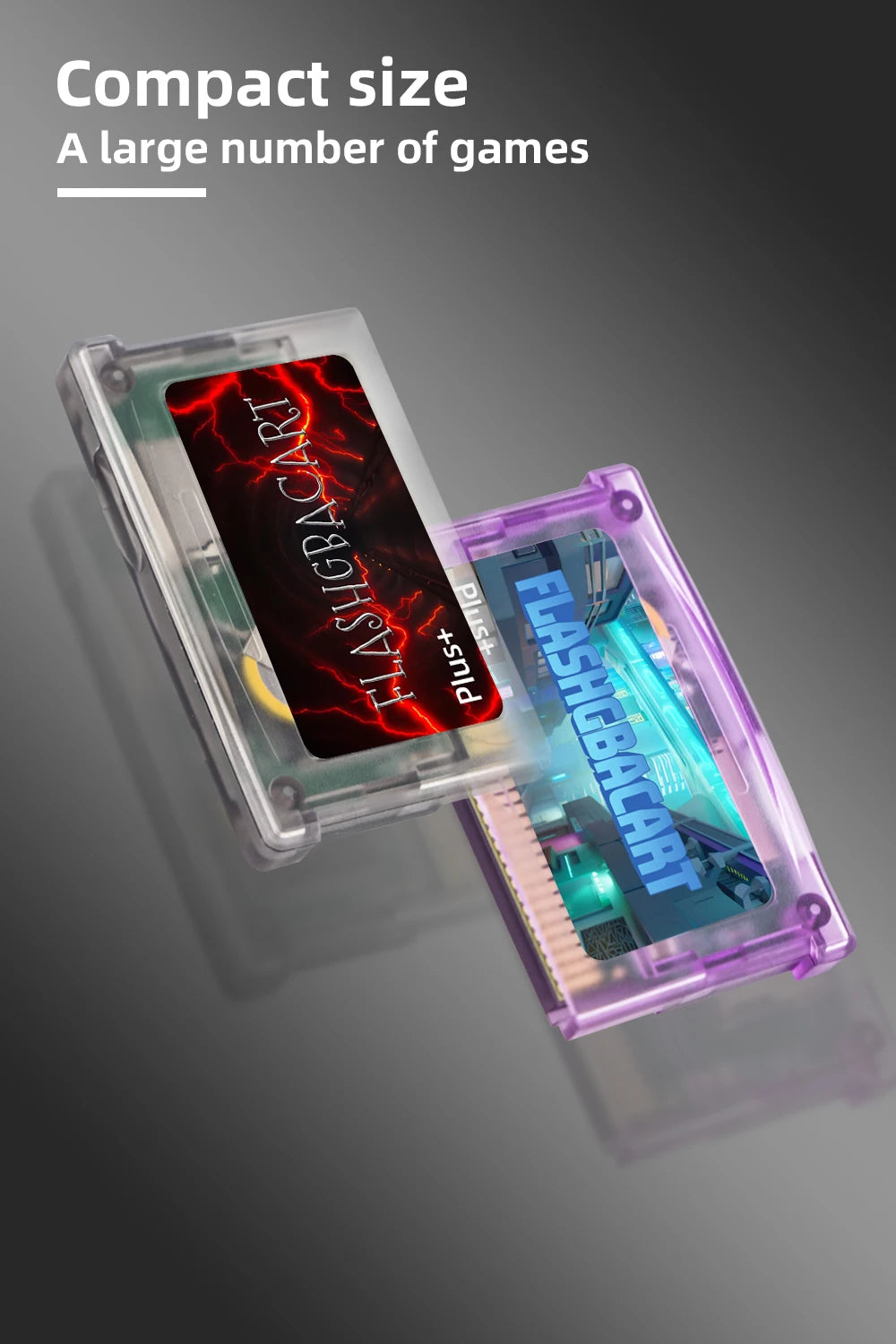 For Game GBA Rewritable Cart FlashGBACart Plus+ Backup Device RTC Compatible with GBA GBC GB NES Series.