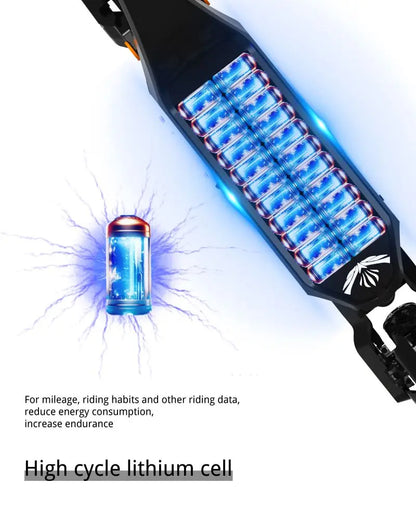 DriveTron DT06 E-Scooter 1900W Peak Power 60V18.2AH Battery 11*11‘’ Fat Tire Adult Electric Scooter.