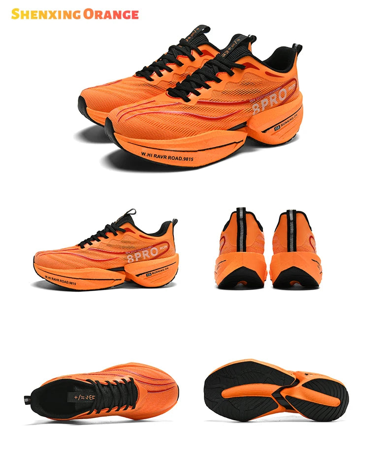 Neue männer Turnschuhe Hohe Qualität Carbon Platte Laufschuhe Stilvolle Atmungsaktive Casual Sportschuhe Männliche Trainer Tennis Schuhe