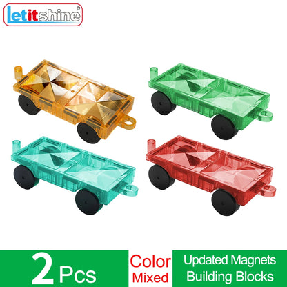 Montessori Magnetic Toys Education Stem Developmental Building Blocks Magnet Tiles Construction Bricks Kids Baby Boy Puzzle Game