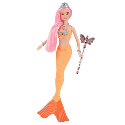 Mermaid Dolls Kids Toys Kawaii Items Fast Shipping Birthday Present With Box For Children Girls DIY Game Christmas Gifts.