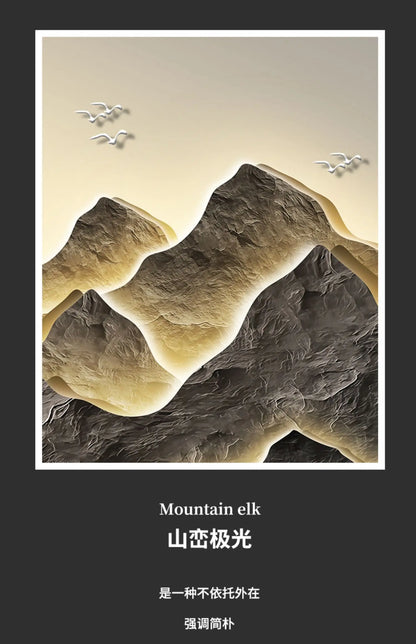 Wohnkultur LED Lichter Digital Display Wanduhr Wohnzimmer Wand Dekoration Hängen Malerei Digitale Elektronische Uhr