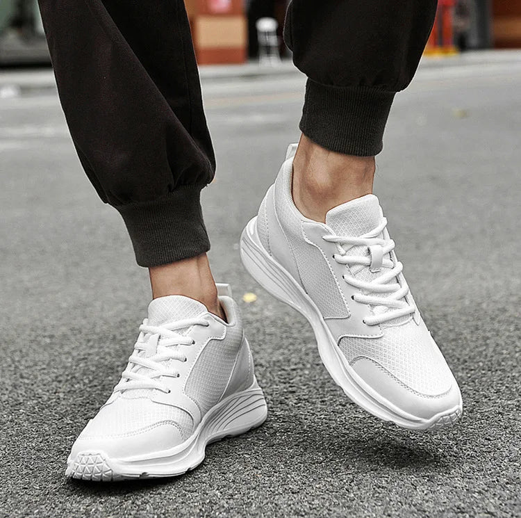 Men Elevator Shoes Height Increase Sneakers Shoes for Men 10cm Sports Casual Shoes Invisible Inner Heightening Shoes for Men 8cm.