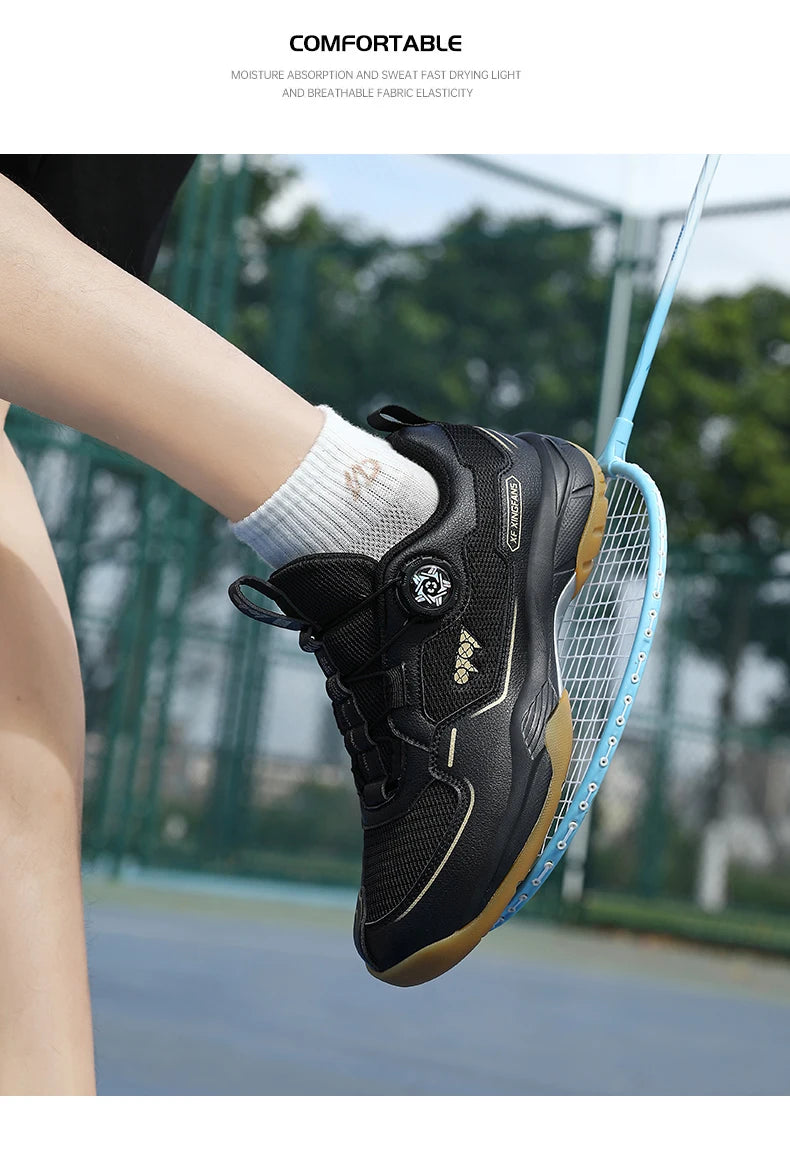 New Men Professional Badminton Shoes Sports Shoes Ping Pong Lightweight Indoor Sport Tennis Training Sneakers Volleyball Shoes