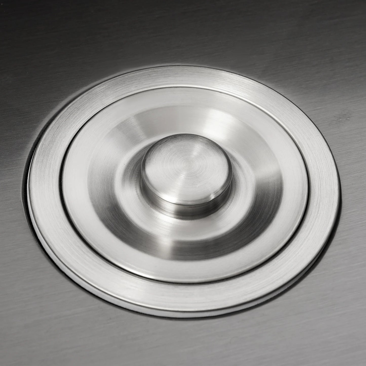 Doppelschüssel-Küchenspüle, Edelstahl, moderne Küchenspüle mit Abflussrohren, Siebe, Abflusskorb, Seifenspender, 78 x 43 x 22 cm