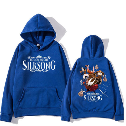 Hollow Knight Silksong Hot Game Hoodies Long Sleeve Fashion Casual Pullovers High Street Women Men Sweatshirt Fashion Streetwear.
