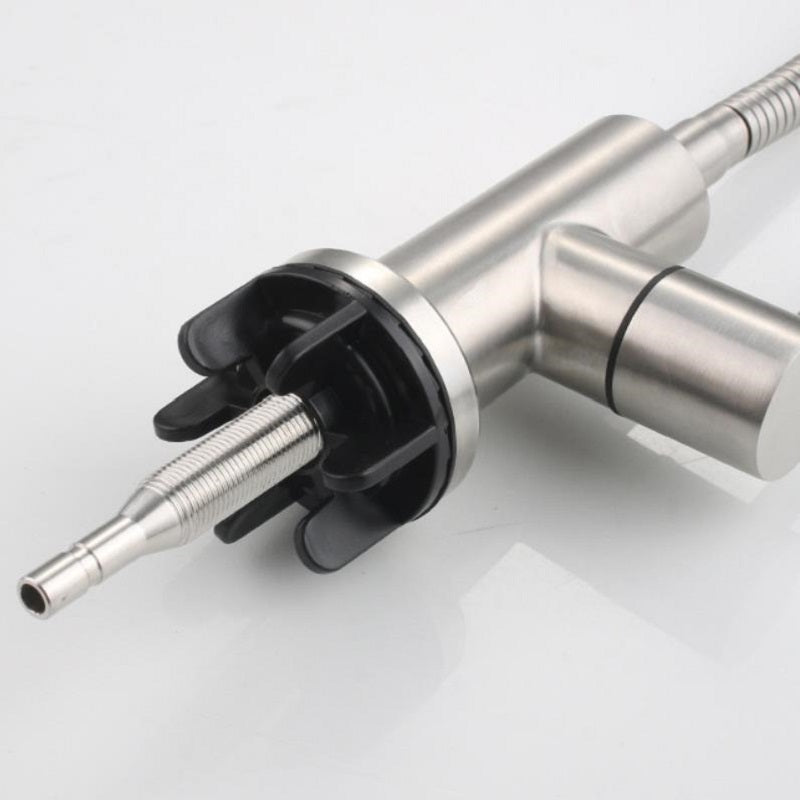 1/4" Kitchen Water Filter Tap Flexible Drinking Tap Water Purifier Faucet  304 Stainless Steel Kitchen Faucet