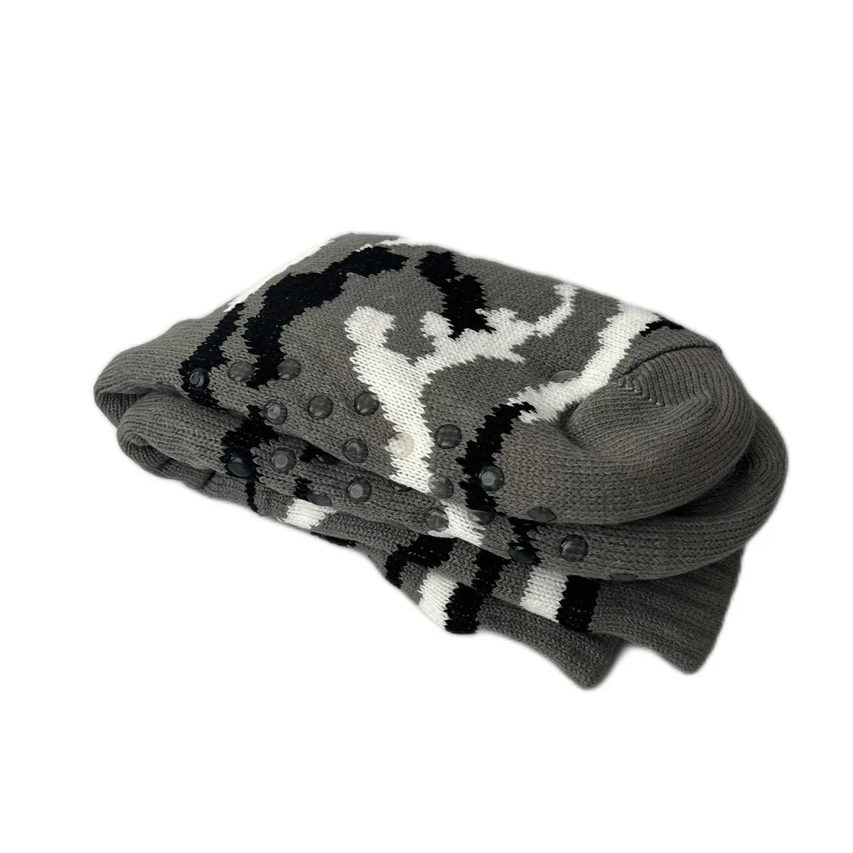 Mens Fluffy Sock Thermal Winter Warm Short Soft Non Slip Floor Fuzzy Fleece Plush Grip Sleeping Slipper Sock Male Christmas Gift.