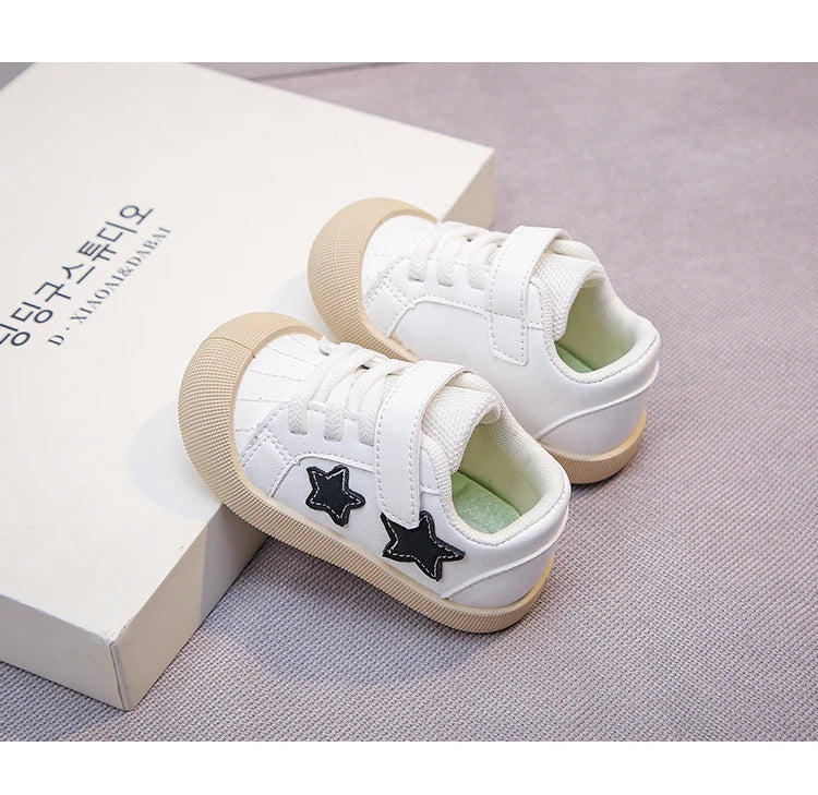 Toddler Kids Running Shoes Soft Sole Comfortable Baby Walking Shoes Toes Capped 2025 Fashion Boys Girls Casual Shoes Size 18-29.