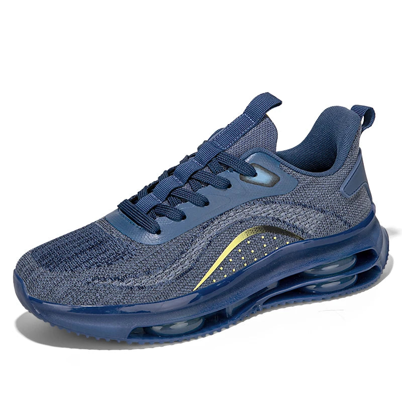 2025 Casual Shoes Breathable and Anti slip Walking Shoes Men's Shoes Outdoor Comfortable and Fashionable Lace up Running Shoes.