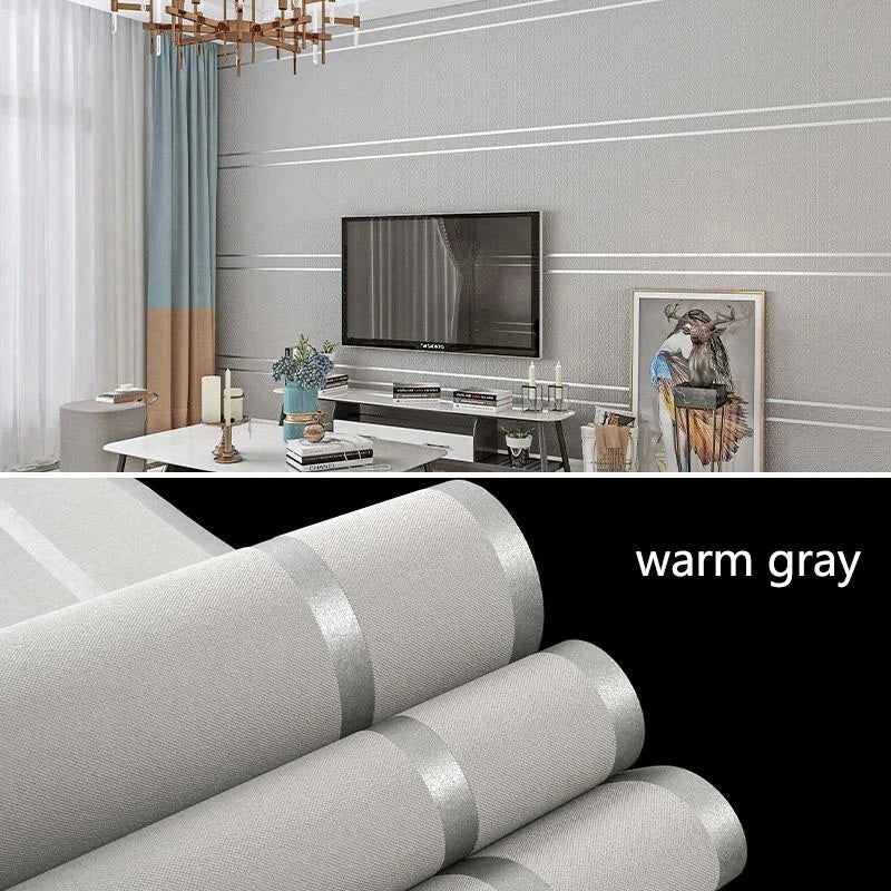 Hirschleder Samt Tapete Nordic Geometrische Muster Streifen Moderne Einfache Wohnzimmer TV Hintergrund Wohnkultur Vlies Wand Papier
