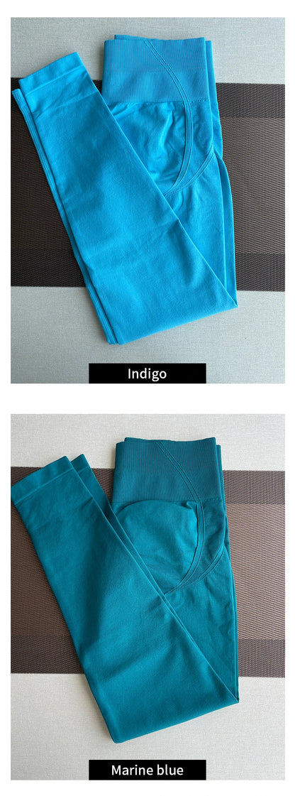 TKITK Seamless Tight Pants Gym Leggings Womens Workout Yoga Pants Soft High Waist Outfits Fitness Sports Wear.