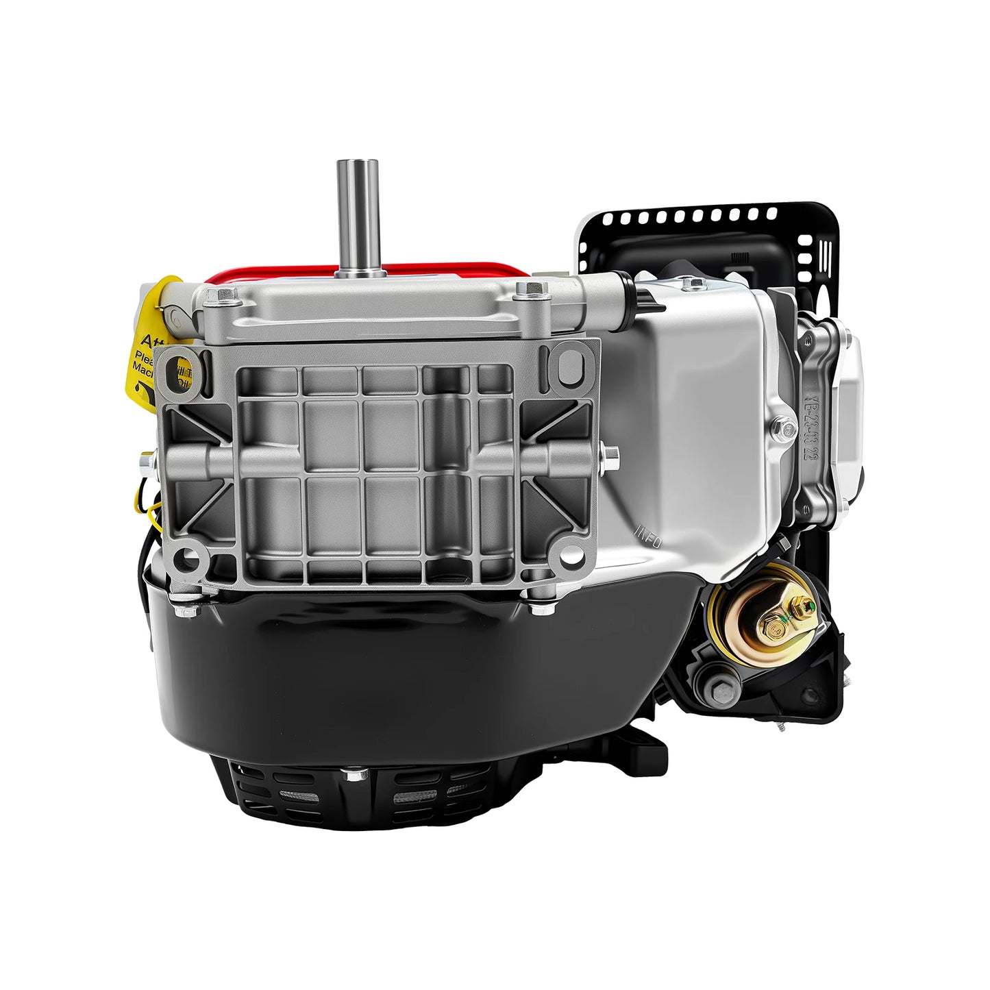 4-Takt-Benzinmotor 212 cc, 7,5 PS, 4000 W, 3600 U/min, Einzylinder-Handgezogener Benzinmotor, Durchmesser der Kurbelwelle ist 20 mm