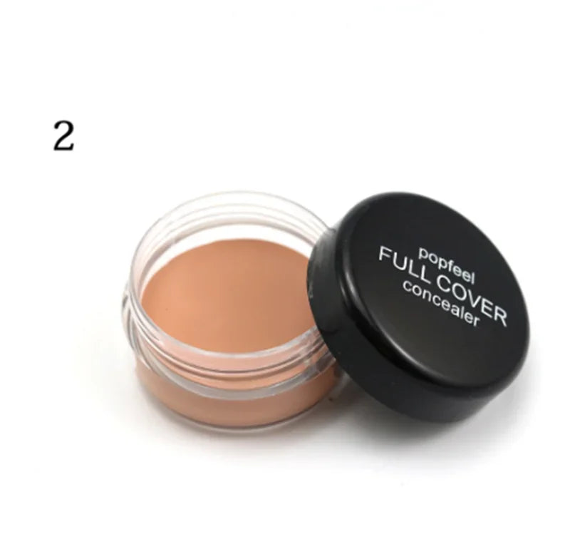 Hide Blemish Face Eye Lip Cream Concealer Makeup Foundation Professional Full Cover Contour Base Make Up Concealer Cream hot.