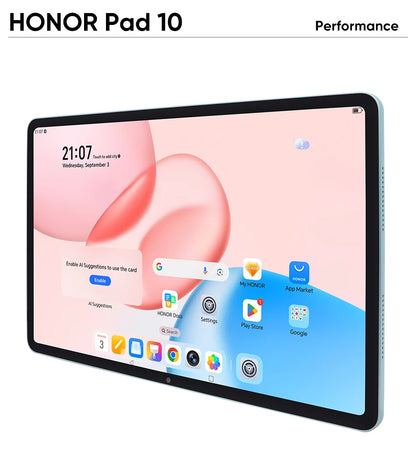 Original HONOR Pad 10 Tablet 2.5K 12.1'' Eye Comfort Display Snapdragon 7 Gen 3 Chipset 10100mAh Battery Painting Tablet.