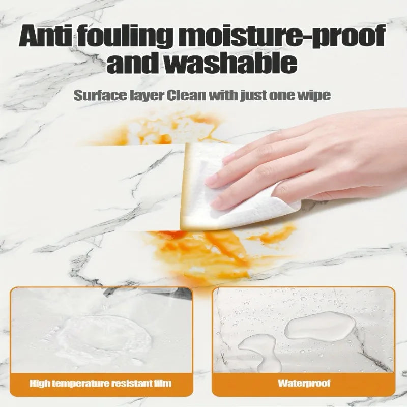 3D Wall Panels Self-Adhesive Wallpapers Marble Foam Thickened Wall Stickers for Ceiling Showers Bathrooms Living Room Decoration