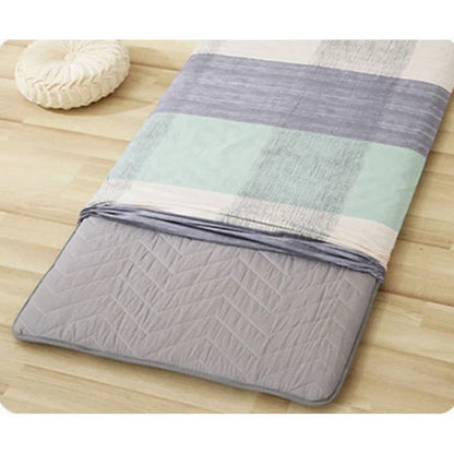 WASART Fully enclosed with zipper mattress protector cover geometric printed baby couple single double bed sheet protection pad.