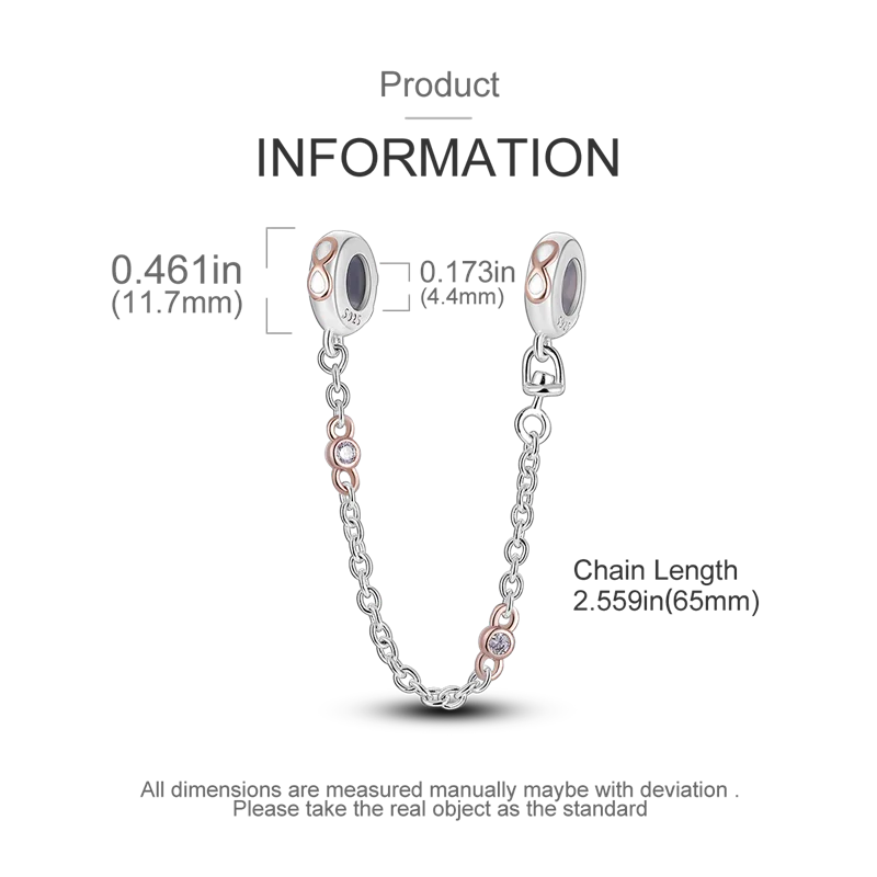 Silver Clasp 925 Sterling Silver CZ pave Clip Charms Daisy Beads Stopper Safety Chain fit Original Bangle Bracelet Jewelry Clip