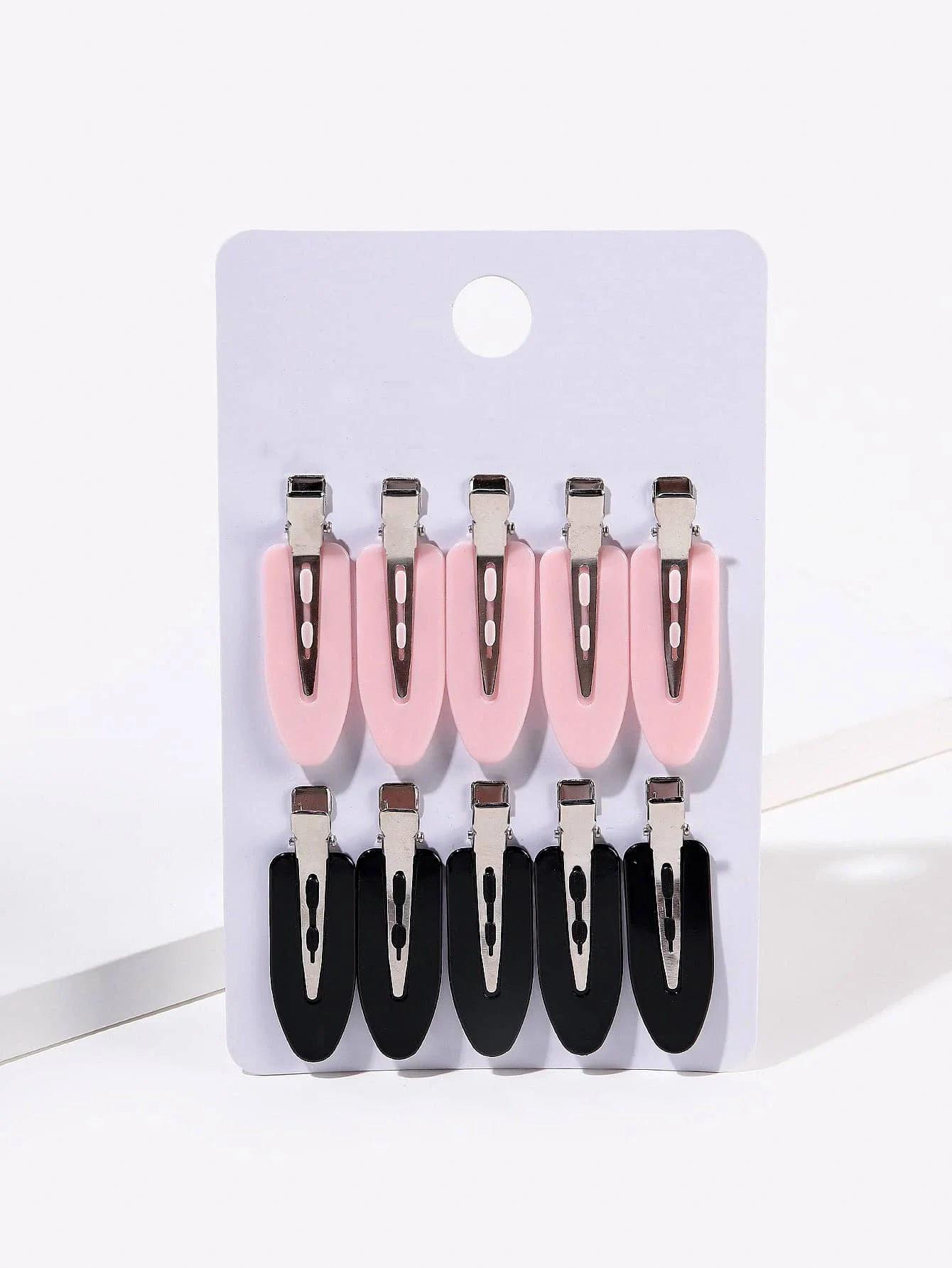 10pcs/set No Bend Seamless Hair Clips Side Bangs Barrette Makeup Washing Face Accessories Women Girls Styling Hairpins.