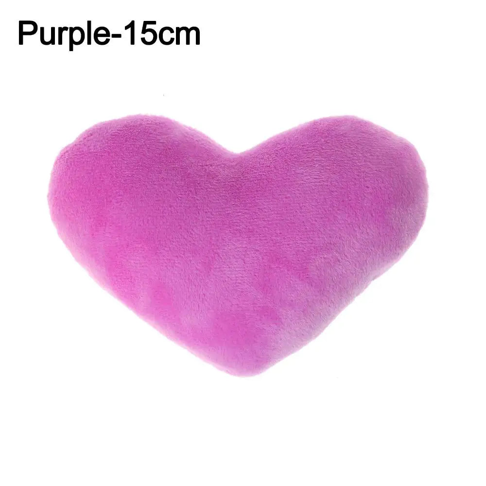 PP cotton Soft Pillow Comfortable Heart Plush Pillow Red Color Pink Color Stuffed Pillow Heart Shape Home Decorative