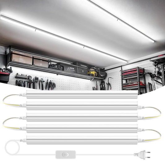 50cm T5 LED Tube Light 15W Aluminum - Garage Ceiling Light/Kitchen Under Cabinet Lighting/Wall Lamp 110V-220V Universal Voltage.