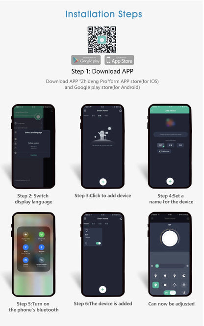 Intelligente LED-Deckenleuchte, 36 W, 50 W, dimmbar, moderne LED-Deckenleuchten mit APP-Fernbedienung für Schlafzimmer, Wohnzimmer.