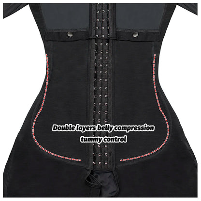 Girdles Shapewear Faja Colombianas Shaper Bodysuits Tummy Slimming Corset Full Body Reducer Postpartum Carving Bodices Sheath.