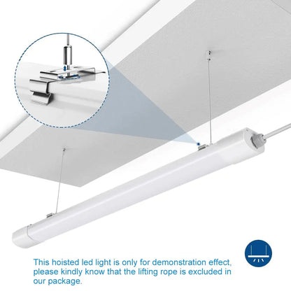 120cm LED Wet Room Light, 36W 4000K Neutral White, IP65 Waterproof Tube for Garage, Cellar, Workshop, Office, Bathroom.