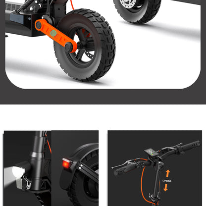 JOYOR S5（ABE）Adult Electric Scooter 500W Motor 48V13AH Battery Foldable E-Scooter 10 Inch Air Tire City commuting Escooter.