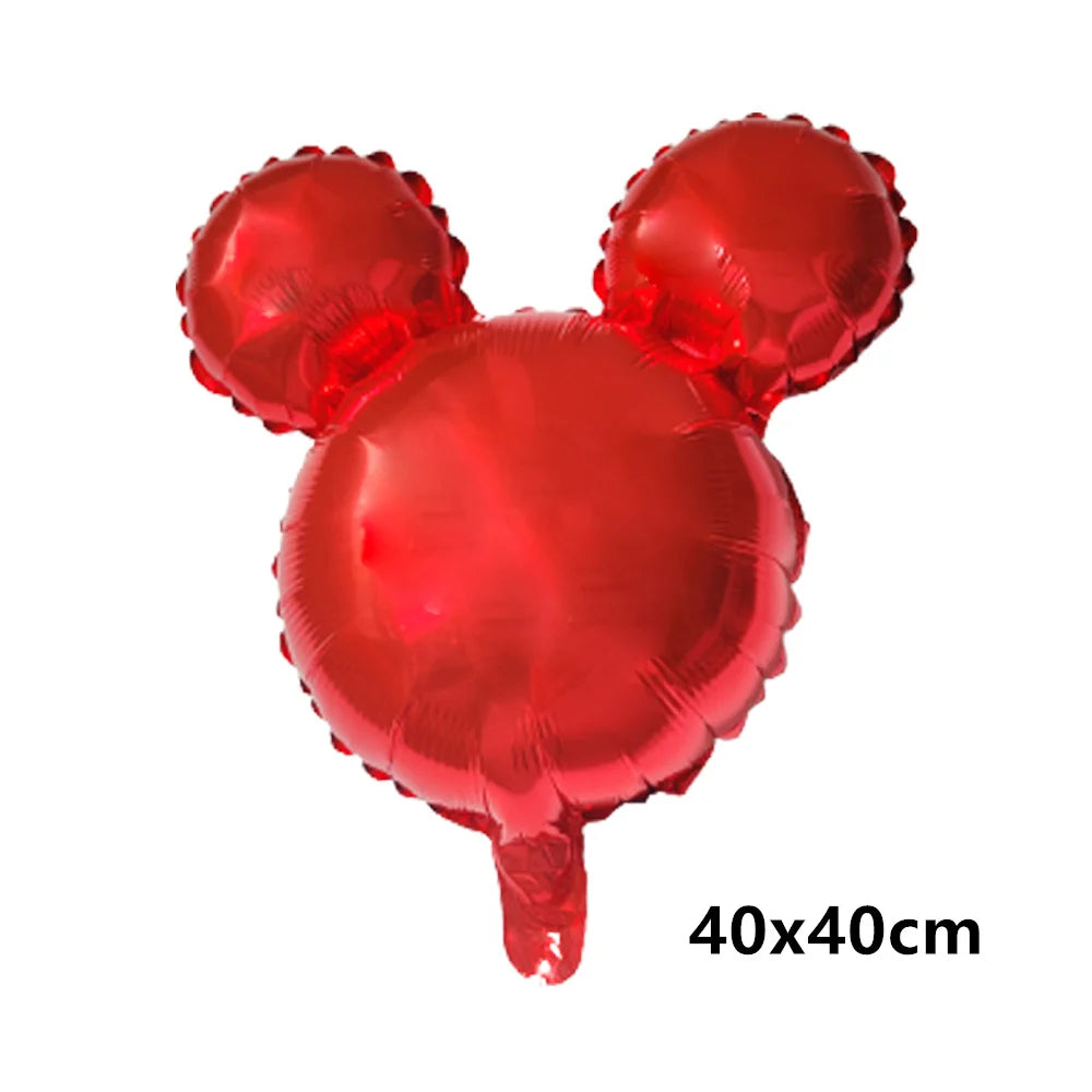 Mickey Minnie Folienballon Mickey Mouse Luftballons Minnie Geburtstag Party Dekor Kinderspielzeug Babyparty Ball Kinder Cartoon Geschenk.
